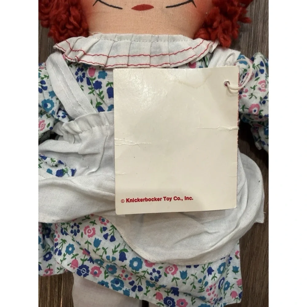 Vintage 70's Knickerbocker‎ Raggedy Ann Doll 15
